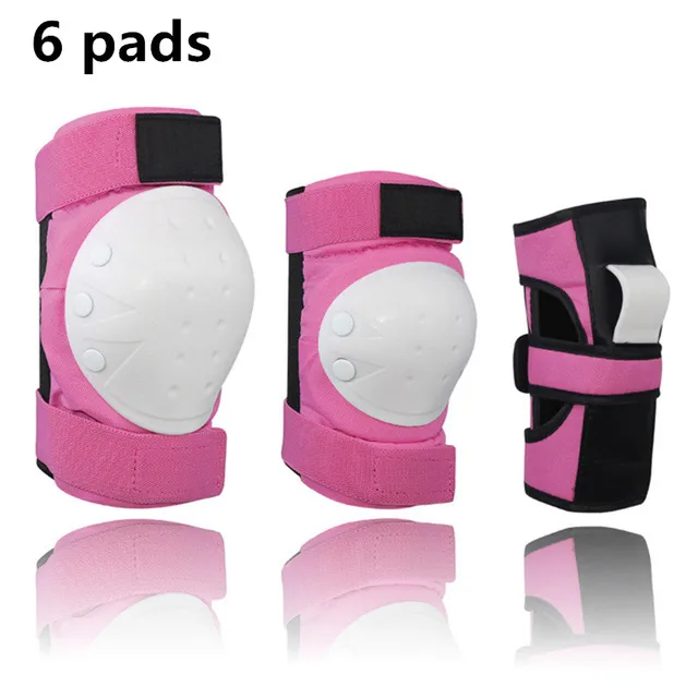 6 Pieces Pads Elbow Wrist Knee Pad For Outdoor Sports Protective Kit Inline Speed Skating Racing Cycling Skateboard S M L Xl400g Elbow Knee Pads Aliexpress