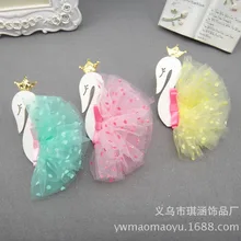 Новые весенние товары, заколки с изображением маленького лебедя, заколка для волос в Корейском стиле, аксессуары для волос для девочек