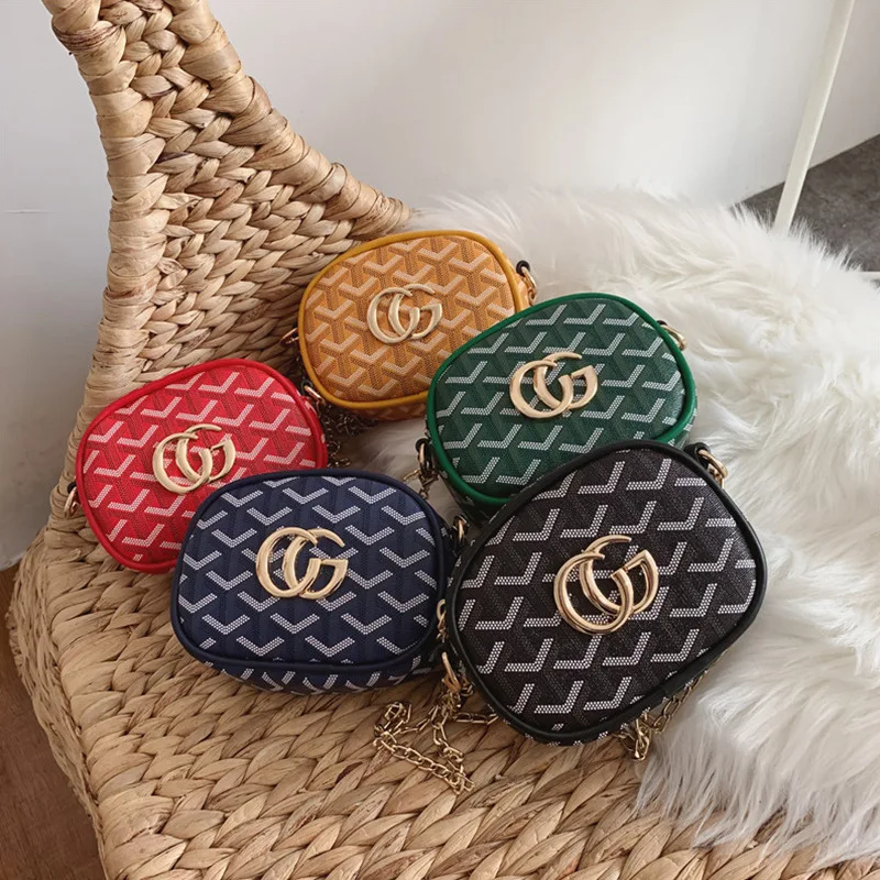 

Children's Bags 2019 Autumn And Winter New Style Dog wen mei Explosion Princess Shoulder Chain Bag Men And Women Children Access