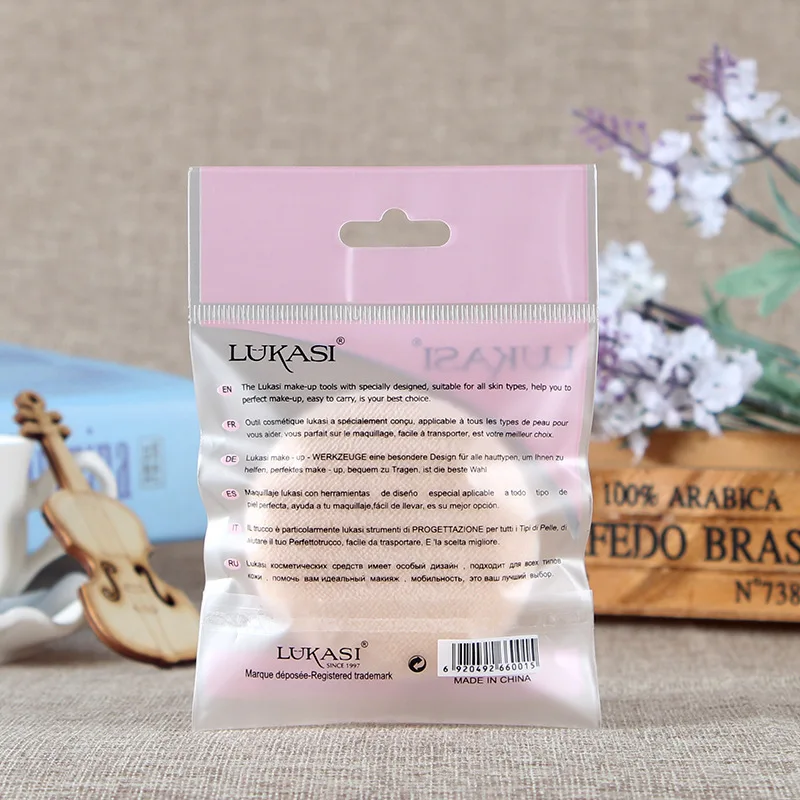 Dry Skin Makeup Pure Cotton Suede Beautification Flutter Circle Powder Puff Honey