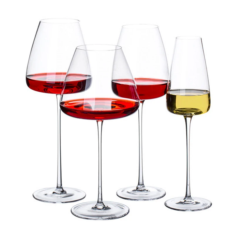 Spreek luid Bezighouden Klap Rode Wijn Glazen Champagne Glas Wijn Glazen Handgeblazen Dunne Velg, Lange  Steel, perfect Voor Rood Of Wit, Dagelijks Gebruik| | - AliExpress