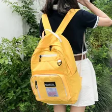 Стиль кампус школьный корейский стиль простой универсальный рюкзак женский рюкзак в настоящее время доступен оптом