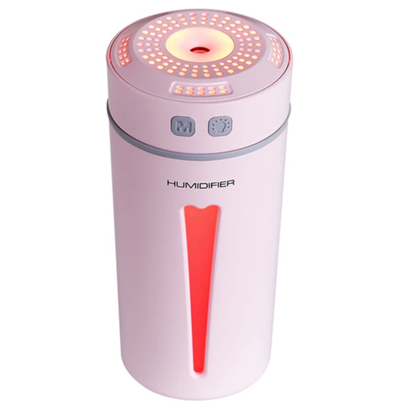

Air Humidifier Essential Oil Diffuser With Led Night Light Usb Happy Cup Humidifiers Aroma Diffuser For Home