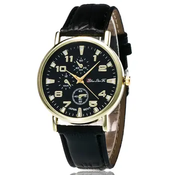 

High-quality Brand Luxury Leather Fashion Quartz Analog Wrist Watch Casual Ladies Clock Simple Dress Gfit Relogio Feminino