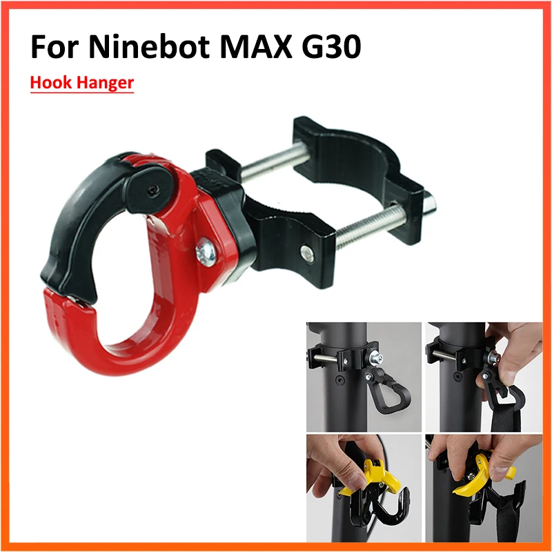 Für Ninebot G30 Elektroroller Teile Tasche Aufhänger Hakenhalter Hook Hanger 