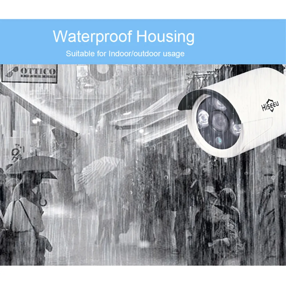 HIPERDEAL HisEEu HD POE 1080P 2.0MP мини пуля WDR IP камера 8,6