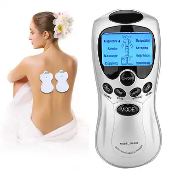 

Electric Digital Pulse Massager Pain Relief Electrode Muscle Stimulator Therapy Machine Body Relaxation Massager Health Care a