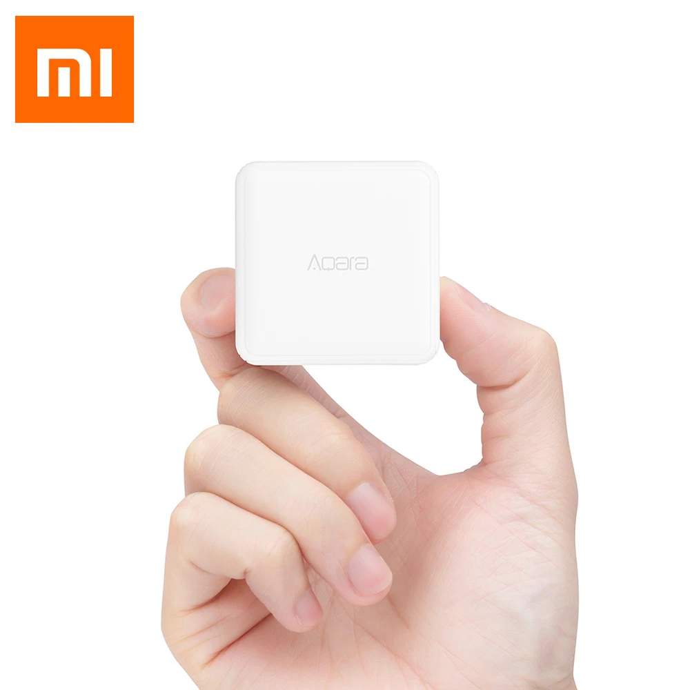

Xiaomi Aaqra Magic Cu-be Controller Wireless Zigbee Version for Smart Home Mi Home App (Must Match with Mi Gateway 2 To Use)