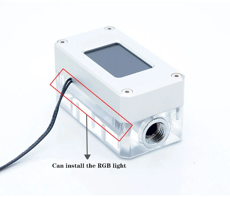 FREEZEMOD computer water cooler 2020 new electronic flow rate flow