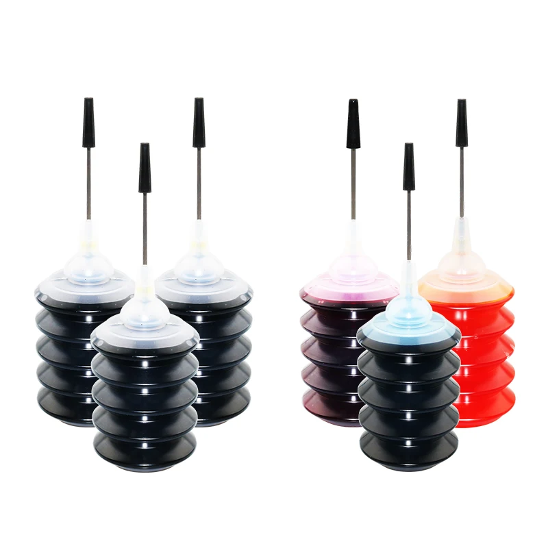 Black color ink Universal Refill Black Compatible Refill Dye Ink For Brother CANON Epson HP Printer All Inkjet 30 ML dye ink kit ink refill kit ink cartridge refill kit dye ink refill inkjet printer ink