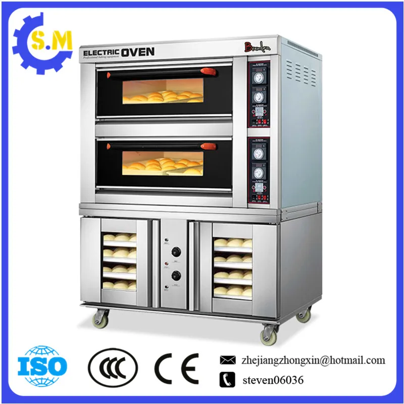 Combination oven 2 layers and 4plates Electric oven proofer Baking and proofing Fermentation