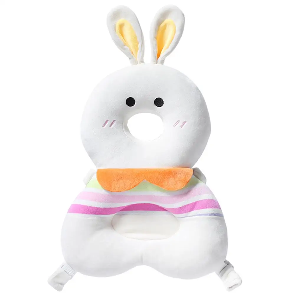 E 42X25X6CM Rabbit Большая детская подушка для защиты головы, шеи, безопасная подушка, мягкая, дышащая, детская, антиосенняя подушка, для малышей, для сна, позиционер - Цвет: E 42X25X6CM Rabbit