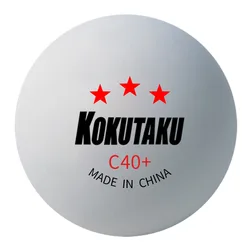 50pcs 3-Star Ping Pong Ball Professional 40 ABS 2.8g Table Tennis Balls White Orange Amateur Advanced Training Competition