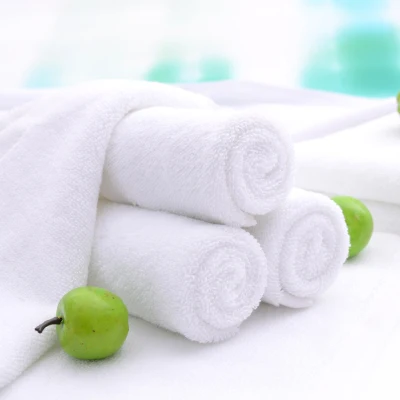 

5PCS 10PCS Handkerchief White Towel Hotel Microfiber 30cm Cotton Face Towels Bathroom washcloth hydrofiel doeken serviette