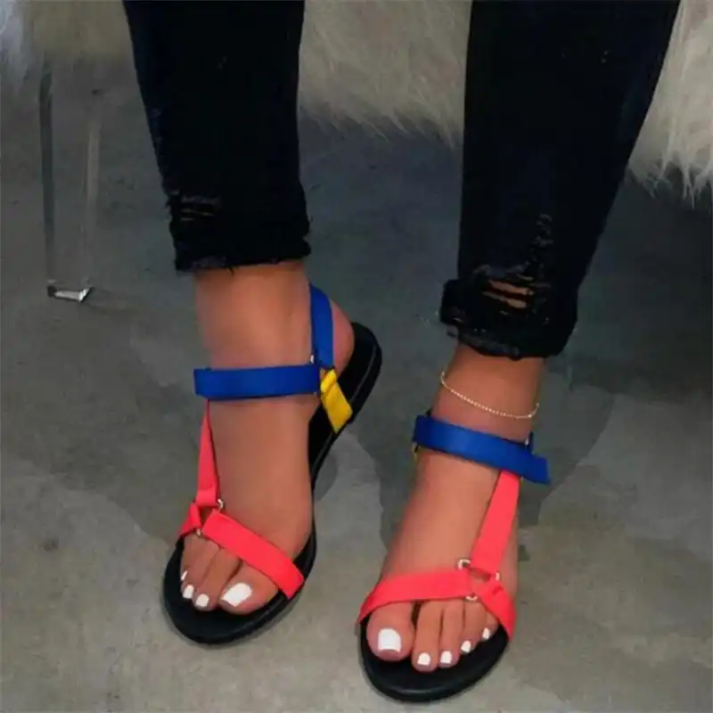 peep toe comfort sandals