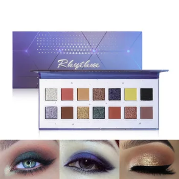 

High Quality Soft Sultry Eyeshadow Palette 14 Cruelty-Free Matte Metallic Eyeshadow Colors for Long-Lasting Wear