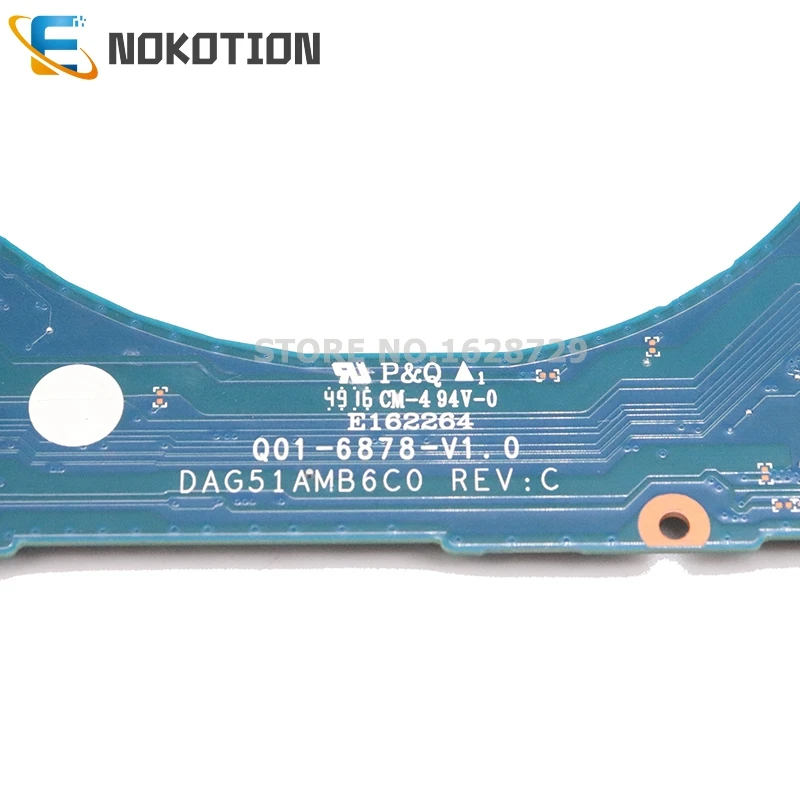 astounding  NOKOTION For HP Pavilion 14-av005la 14-AV Laptop Mainboard DAG51AMB6C0 860261-601 860261-001 A10-87