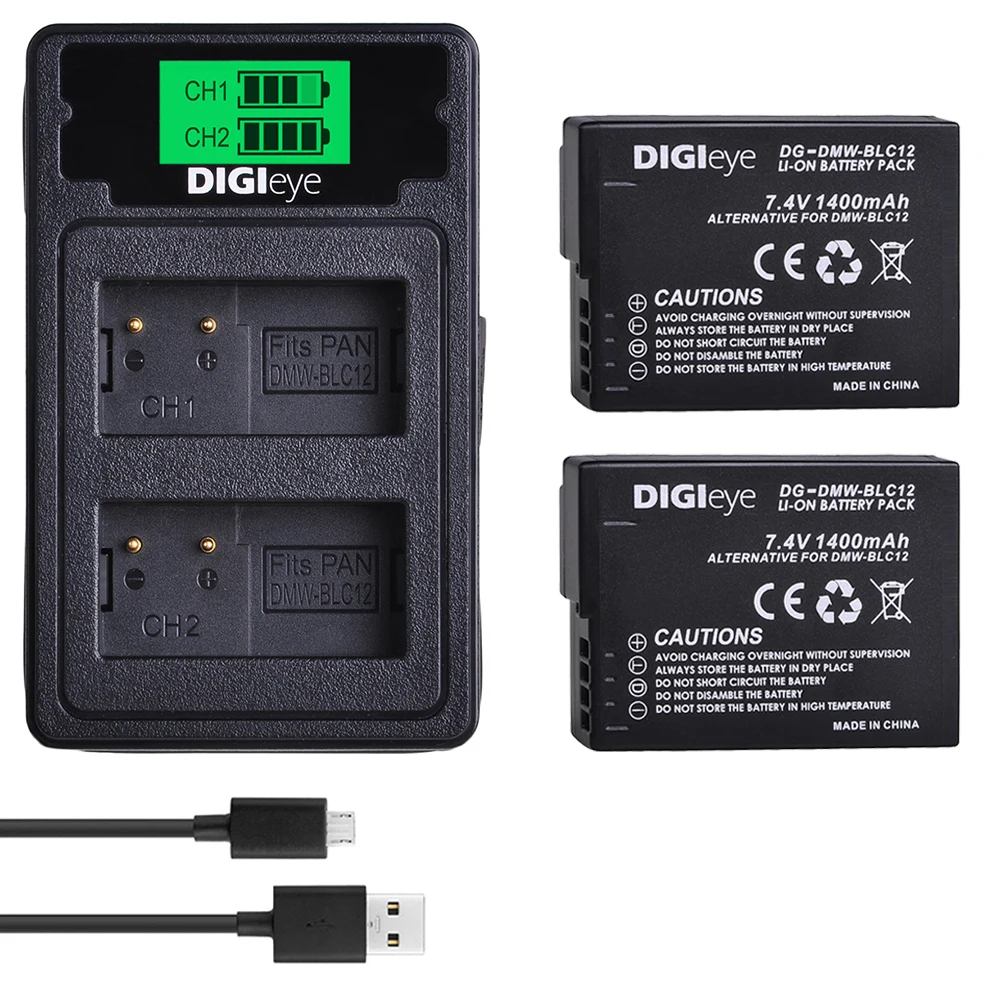 2 шт. двойное зарядное устройство для аккумуляторов BLC12E BLC12PP + ЖК дисплей|Цифровые