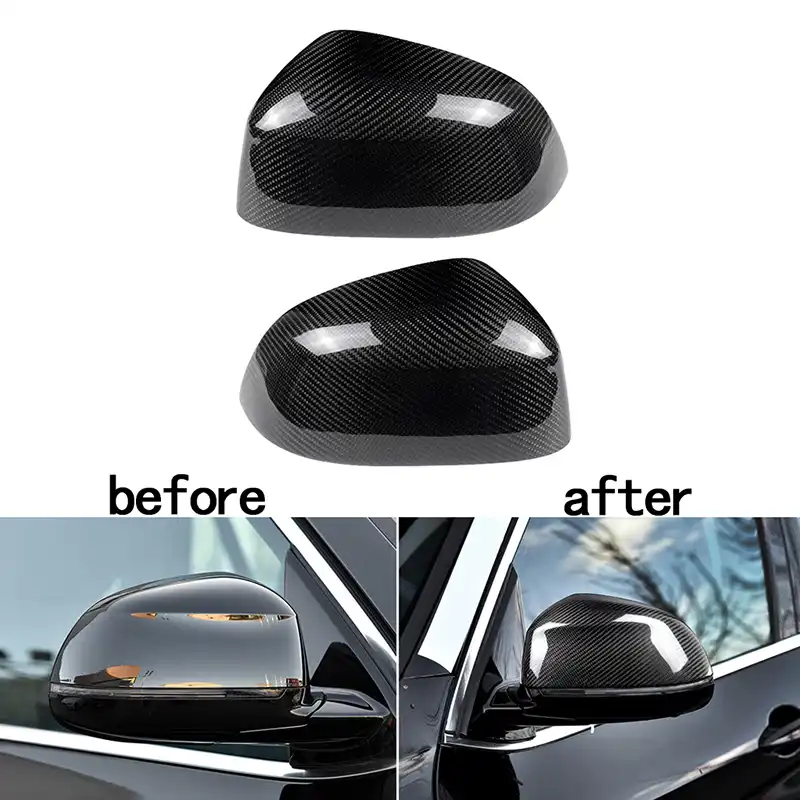 1ペア炭素繊維車のバックミラーカバーbmw X3 F25 X4 F30 F20 X5 F15 X6 F16 2014 2017バックミラー交換 Mirror Covers Aliexpress