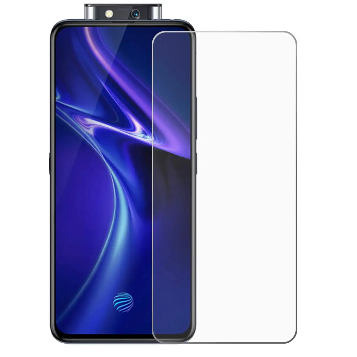 

Tempered Glass For Vivo X27 Pro 128GB 256GB Glass 9H 2.5D Protective Film Explosion-proof Clear LCD Screen Protector Phone Cover