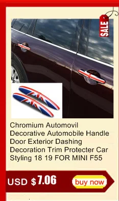 Автомобильный хромированный Автомобильный руль, приборная панель, интерьер, Лихи, чехлы, отделка, аксессуары, молдинги 18 19 для мини F55