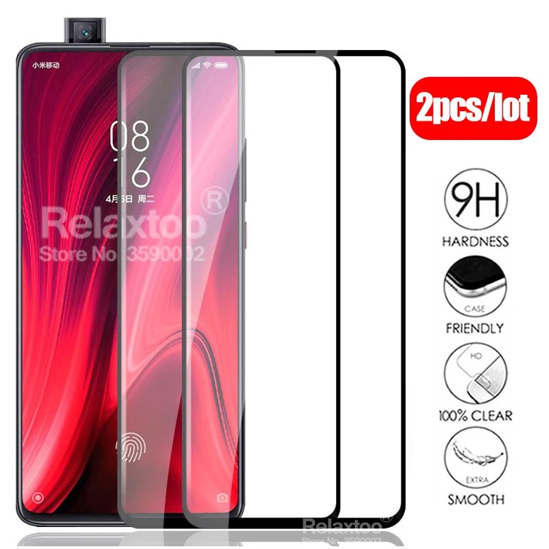 

2pcs/lot protective glass For xiaomi mi 9t 3D glass screen protector on xiomi mi 9 mi9 T mi9t pro safety tempered Glas cover 9H