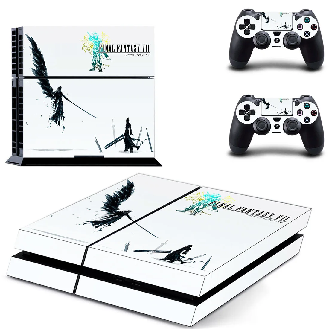PS 4 наклейка Final Fantasy Play station 4 наклейка s, наклейка для PS4 наклейка Pegatinas Adesivo для консоли playstation 4 и 2 контроллера