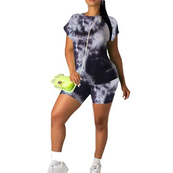 

New Women Casual Solid Color Sports Suit Female Crop Top Shorts Outfit Yoga Workout Clothes Tracksuit Outfits 3 Colors