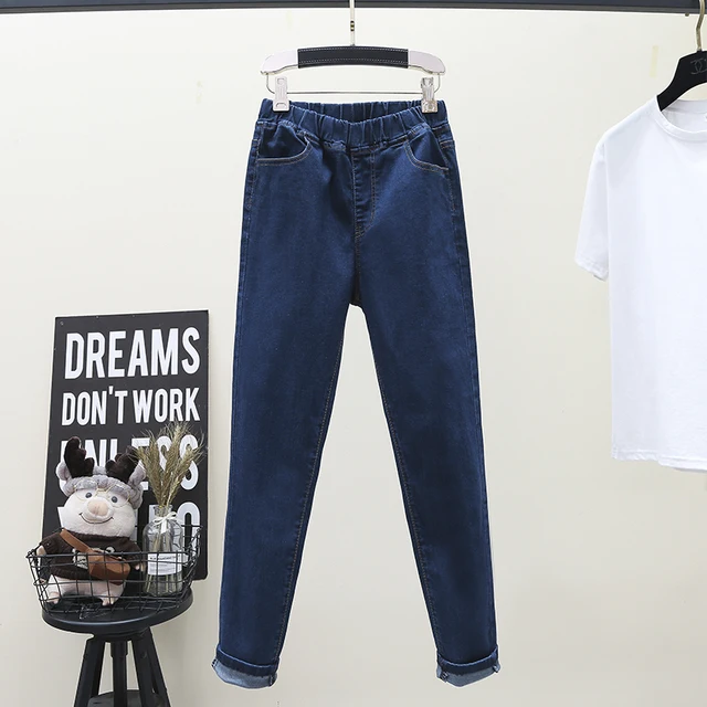 S-6XL 데님 바지는 여성을 위한 세련된 스타일과 고급스러움을 제공합니다.