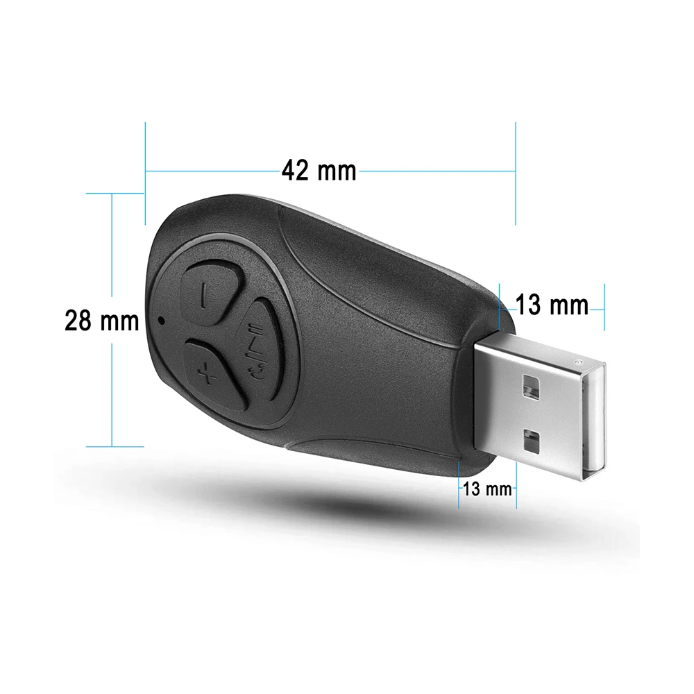 AOSHIKE Bluetooth музыкальный приемник USB AUX автомобильный мини аудио музыкальный беспроводной приемник адаптер 3,5 мм для телефонов Android IPhone