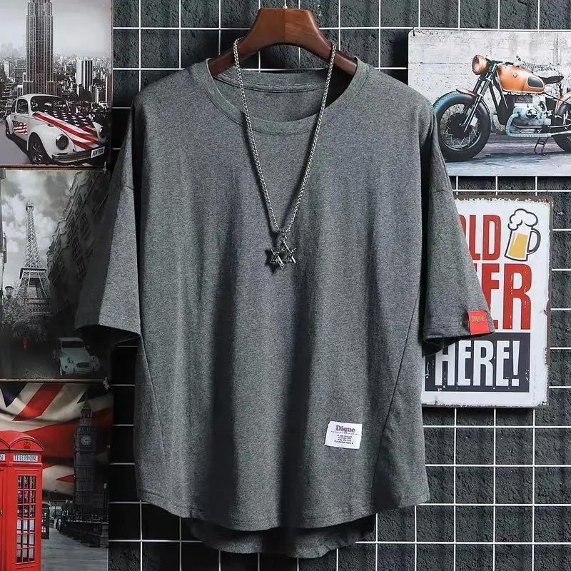 Лето 2019 Мужская футболка North Casual индивидуальная с вышивкой и коротким рукавом