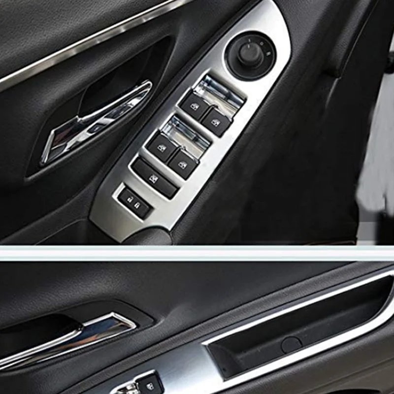 Хромированная крышка межкомнатной двери отделка подлокотника 4 шт для Chevrolet TRAX 2013