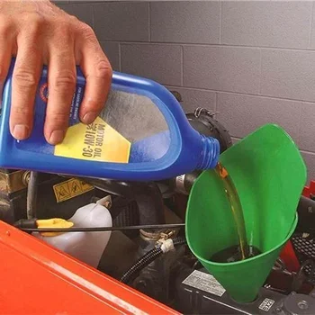 

Mintiml flexible Refueling Long Funnel Oil Additive Motorcycle Farm Machine Funnel Car Refueling Longer Funnel Gasoline Engine