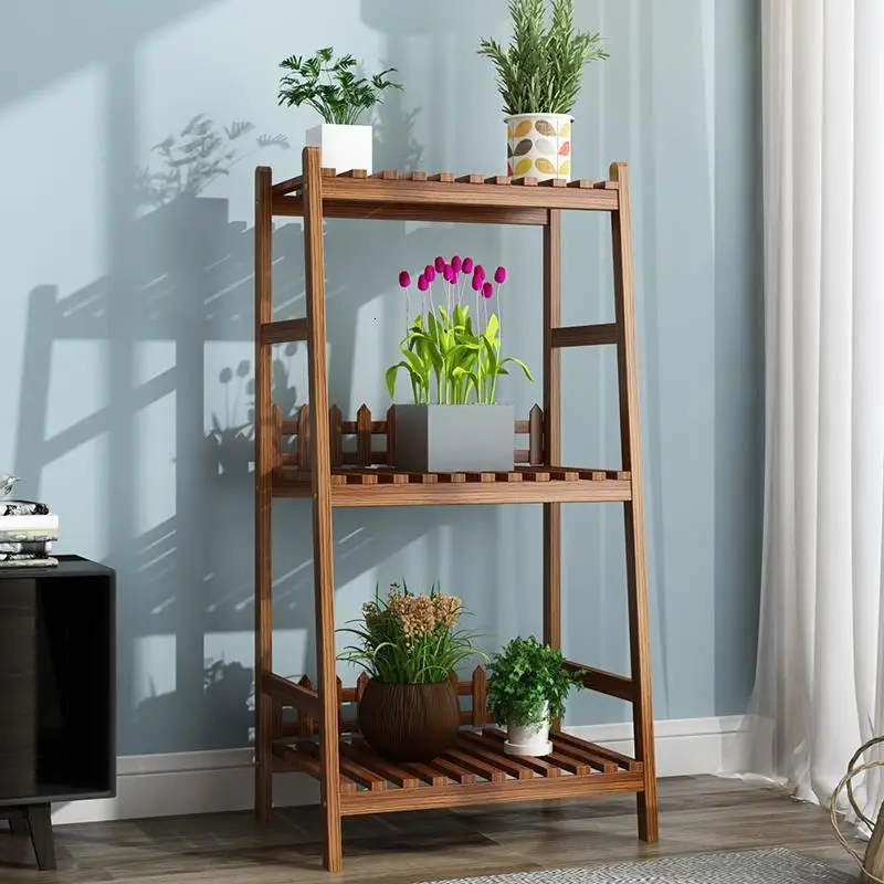 Para Living Room Soporte Plantas Interior Suporte Flores Stojaki Balcony Shelf Outdoor Flower Stojak Na Kwiaty Plant Stand