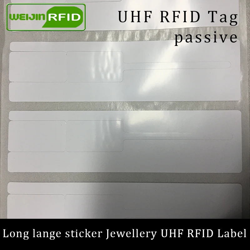 UHF RFID ювелирные изделия часы тег EPC 6C стикер 915 м 868 860-960 МГц NXP U код 7 adhensive печатная