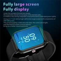 2022 Full touch Screen Sports Fitness IP67 waterproof Bluetooth For Android iOS Smart Watch 1
