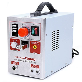 Price 3.2KW SUNKKO 709AD Battery Spot Welder With HB-70B Welder Pen For 18650 Spot Welding Machine Maximum Welding Thickness 0.3mm