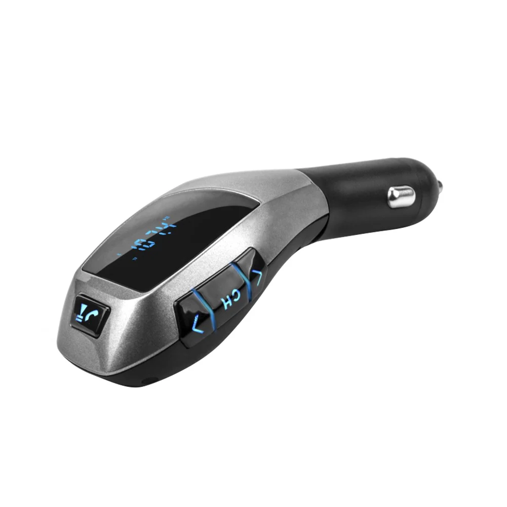 Автомобильный Bluetooth комплект с ЖК-дисплеем, fm-радио, mp3-плеер, USB зарядное устройство, громкая связь, вызов, Bluetooth, автомобильное MP3 зарядное устройство, автомобильные аксессуары