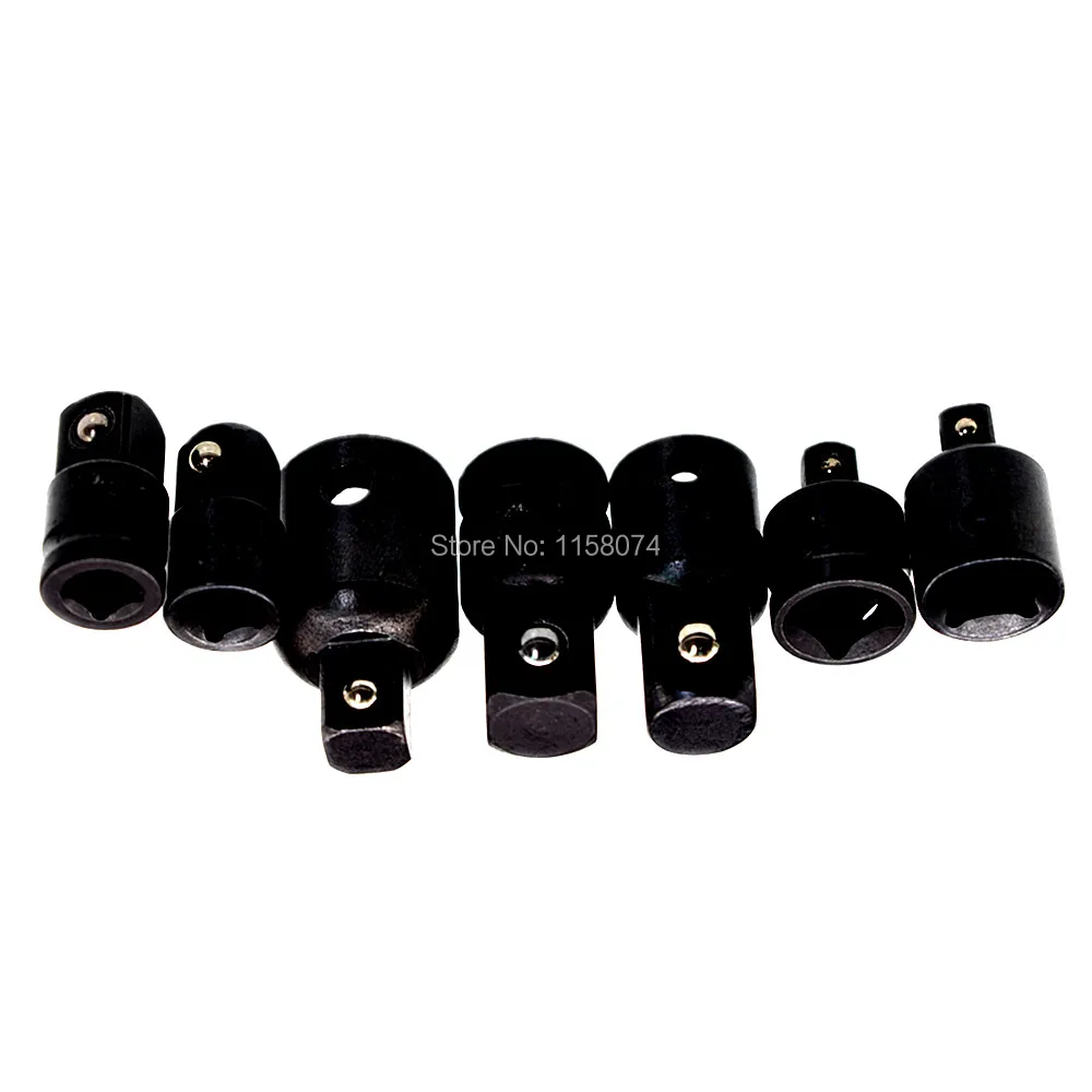 

7pcs Impact Socket Converter Reducer Adapter 1/2" 1/4" 3/8" Socket Convertor Adaptor Adapter Reducer Set Up Down