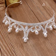 Корейский стиль кристалл невесты корона свадьба невесты головной убор Хун Цин ин Лу невесты Декоративная Корона