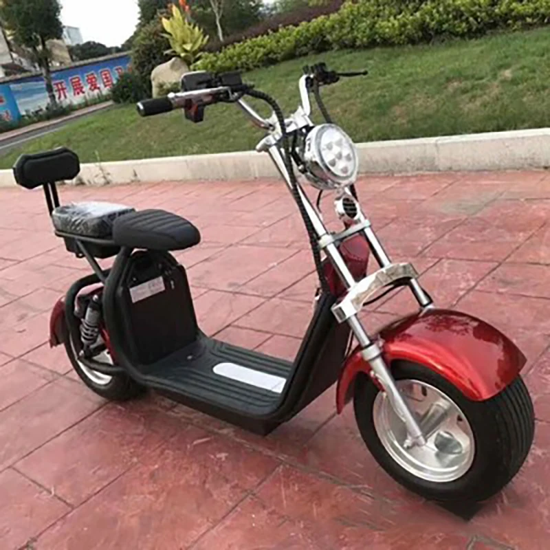 Электрический мотоцикл электрический скутер/Супер длинная выносливость/автомобиль Harley с задним чехол/с различными дизайнами - Цвет: Бургундия