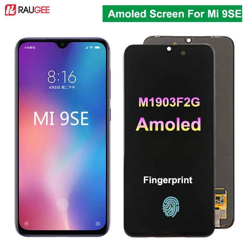 Original Amoled Display For Xiaomi MI 9 SE Screen