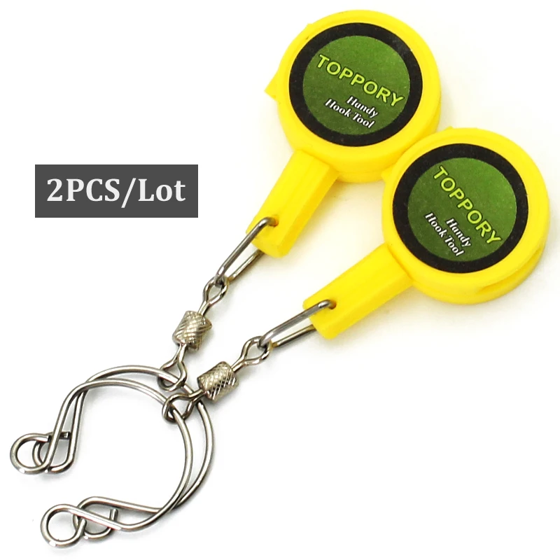 2PCS Carp Fishing Tool Multi Function Quick Knot Tool for Fishing Hook Knot  and Line Cutter Cover Tying Tool Carp Rig Tackle