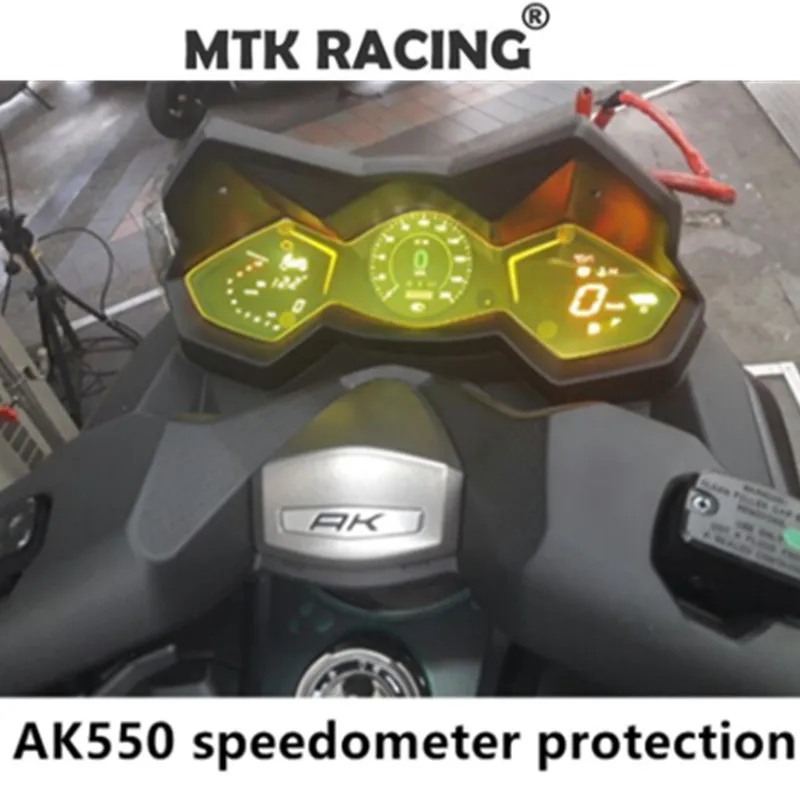 

MTKRACING Motorcycle For KYMCO AK550 2017-2018 Cluster Scratch Speedometer Film Screen Protection Protecto