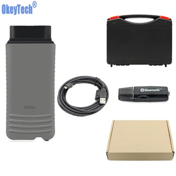 

OkeyTech Best ODIS V4.4.10 Full Chip 5054A OKI Bluetooth Auto Scanner 5054a Support UDS Protocol Car Diagnostic Tool