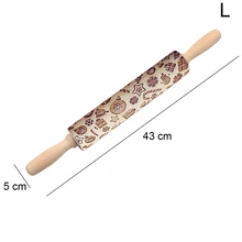 Рождественский подарок шаблон тиснение Скалка Для DIY Кухня пряники печенье MF999