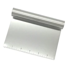 Линейка кондитерский трафарет тесто нарезка выпечки кухонный гаджет со скребок для очистки чешуи хлеб нож для пиццы из нержавеющей стали