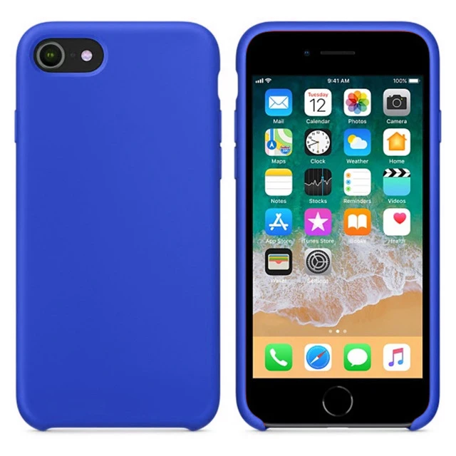 24 Официальный силиконовый чехол с логотипом для iPhone 11 Pro 7 8 6 6splus, Жидкий чехол для Apple iPhone xs max xr x 11pro Max, чехол - Цвет: 24