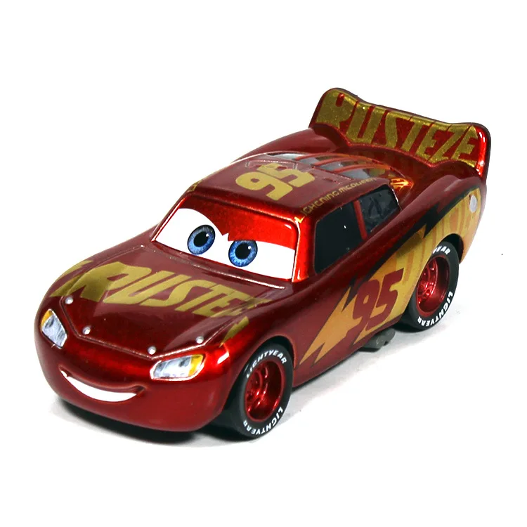 Новинка Disney Pixar тачки 3 Молния Маккуин мэтер Джексон шторм Рамирес 1:55 литая машина