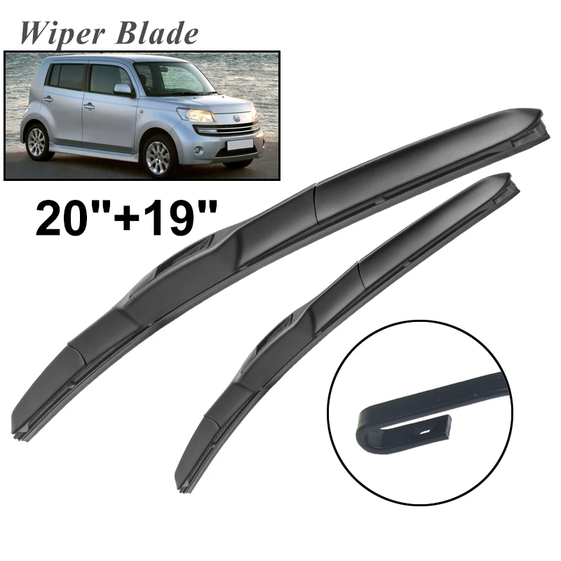 

Okowiper RHD & LHD Front Wiper Blades For Daihatsu Materia 2006 - 2012 Windshield Windscreen Front Window 20"+19"